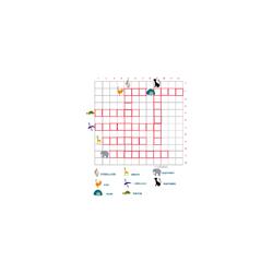 Mots croisés à images sur les animaux grille 7 