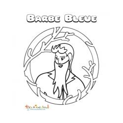Coloriages Barbe Bleue