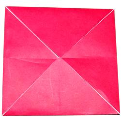 Pliage enveloppe carrée
