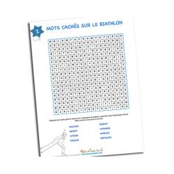 Si votre enfant aime le sport et notamment le Biathlon, c’est l’occasion de lui proposer des tas d’activités pour le stimuler. Retrouvez notre dossier spécial sur le Biathlon et imprimez vos coloriage