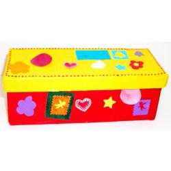 Fabrication de boîte à secrets en papier mâché