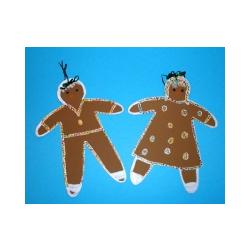 Fabriquer des bonshommes de No&euml;l pour l'&eacute;veil des b&eacute;b&eacute;s