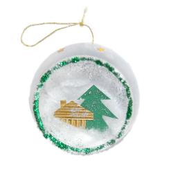 boule de noël ouverte