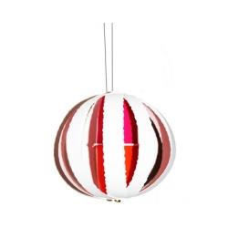 Boule récup en plastique et papier