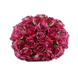 Centre de table boule de roses pour maman