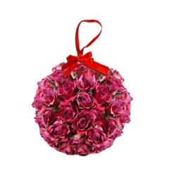 Roses en boule pour la fête des mères