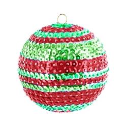 Boule de Noël à sequins