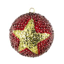 Boule sequins étoile