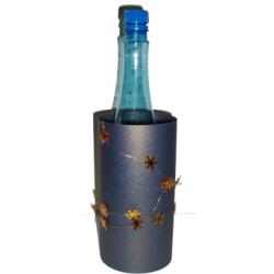 décoration de bouteille à étoile