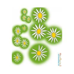 Modèles de fleurs pour cadre champêtre