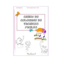 Cahier de coloriage de vacances faciles1