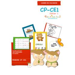 Cahier de vacances CP CE1