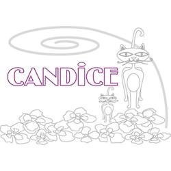 coloriage candice