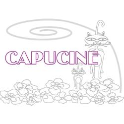 coloriage Capucine