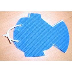 Petits carnets de vacances en forme de  poisson