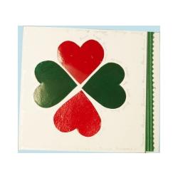 Fabriquer une carte aux 4 coeurs