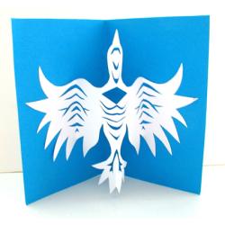Fabriquer une carte oiseau