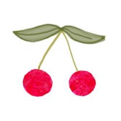 Peindre des cerises aux doigts