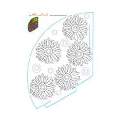 Modèle de chapeau pointu à colorier n°5