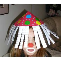 Fabriquer un chapeau de clown pour le déguisement