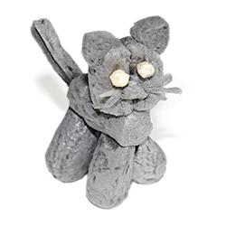 chat gris