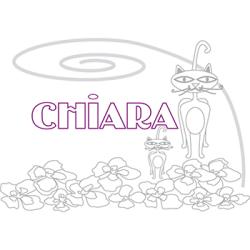 coloriage Chiara