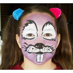 Explications pour réaliser un maquillage de lapin