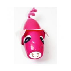 Bricolage pour fabriquer un petit cochon en pots de plastique alimentaires