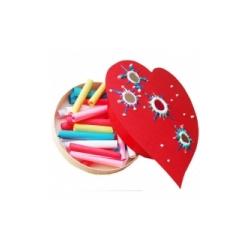 Apprendre à faire des coeurs peints pour le petit bricolage