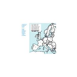 Coloriage étapes de l'Europe