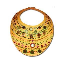 Collier africain en forme de plastron