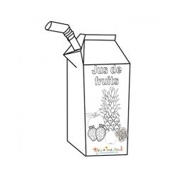 Coloriage des boissons