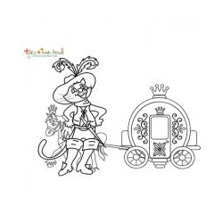 Coloriages du Chat Botté