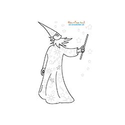 Coloriage de Merlin