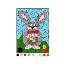 Animaux : Jeu de coloriage numéroté