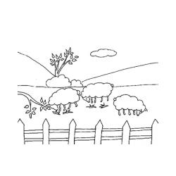 Coloriages et dessins de paysages