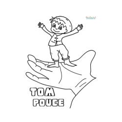 Coloriages Tom Pouce