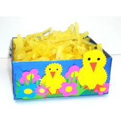 corbeille à oeufs de Pâques