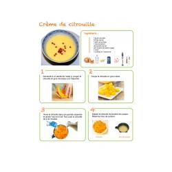 Recette de la crème de citrouille à imprimer