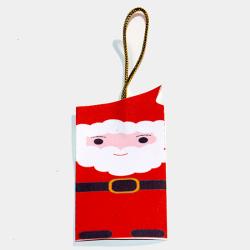 Décoration sapin Père Noël en papier