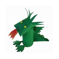 Dragon 3D en carton