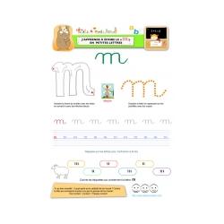 Apprendre à écrire le "M" de moulin en minuscule