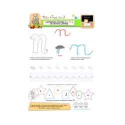Apprendre à écrire le "N" de nuage en minuscule