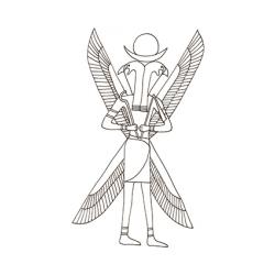 Coloriage Egypte