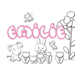 Coloriage Emilie