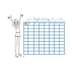 Modèles d'emploi du temps à remplir