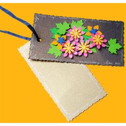 Etiquette scrapbooking