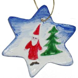 Décoration étoile en tableau