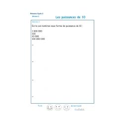 Exercices sur les puissances