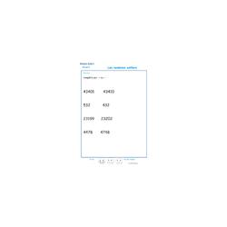 Imprimer exercice 2 sur les nombres entiers
